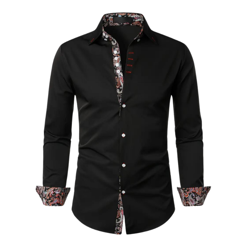 The Taylor Gents | Shirt with Paisley Details