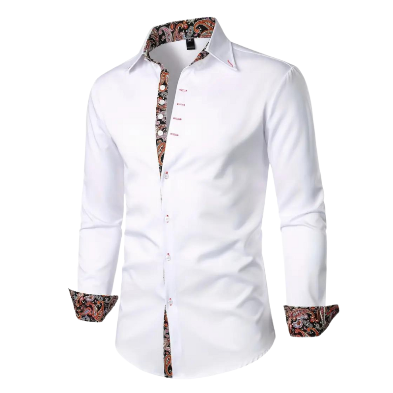 The Taylor Gents | Shirt with Paisley Details