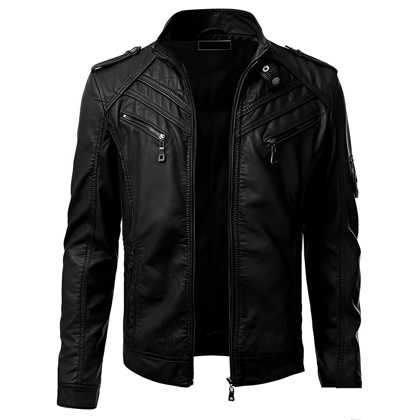 Mathéo - Luxurious Leather Jacket for Men