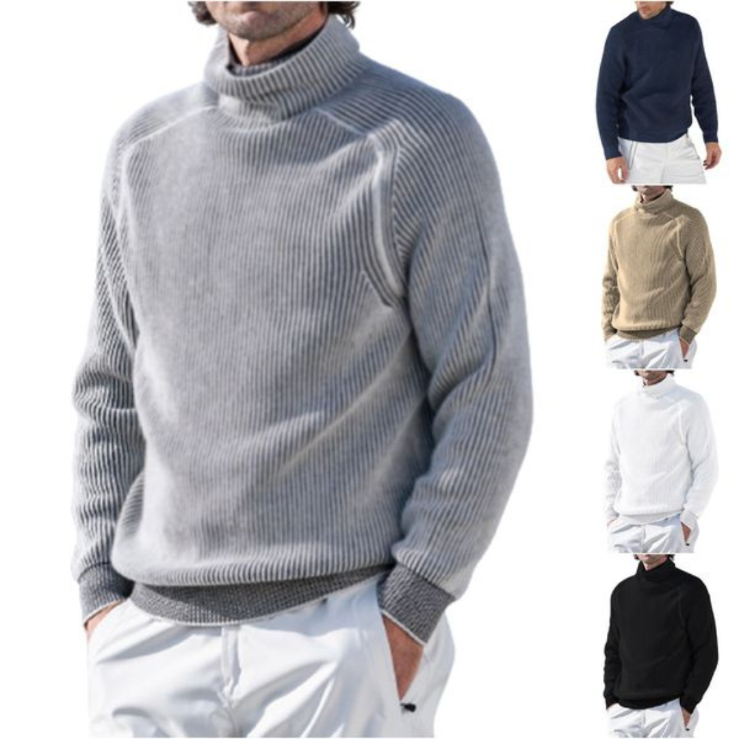 Edward - Elite Elegance Turtleneck Sweater