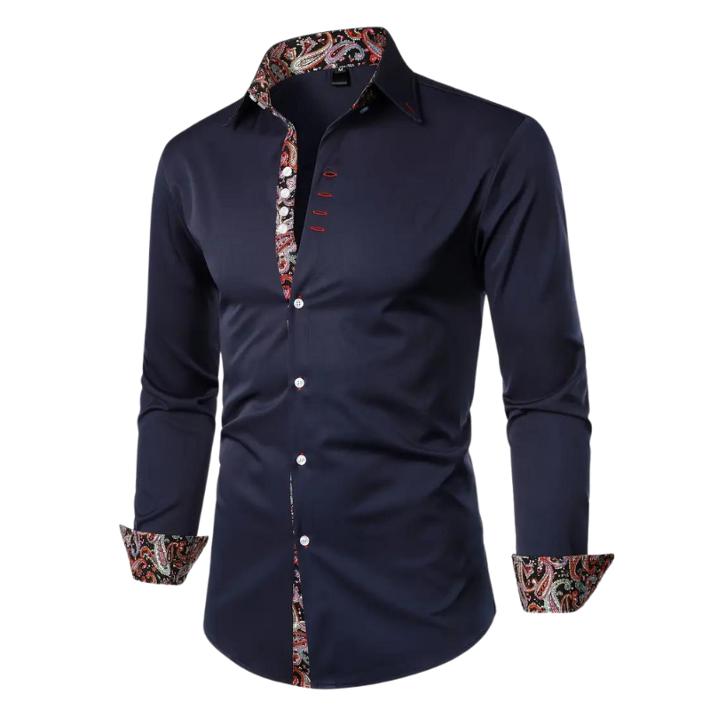 The Taylor Gents | Shirt with Paisley Details