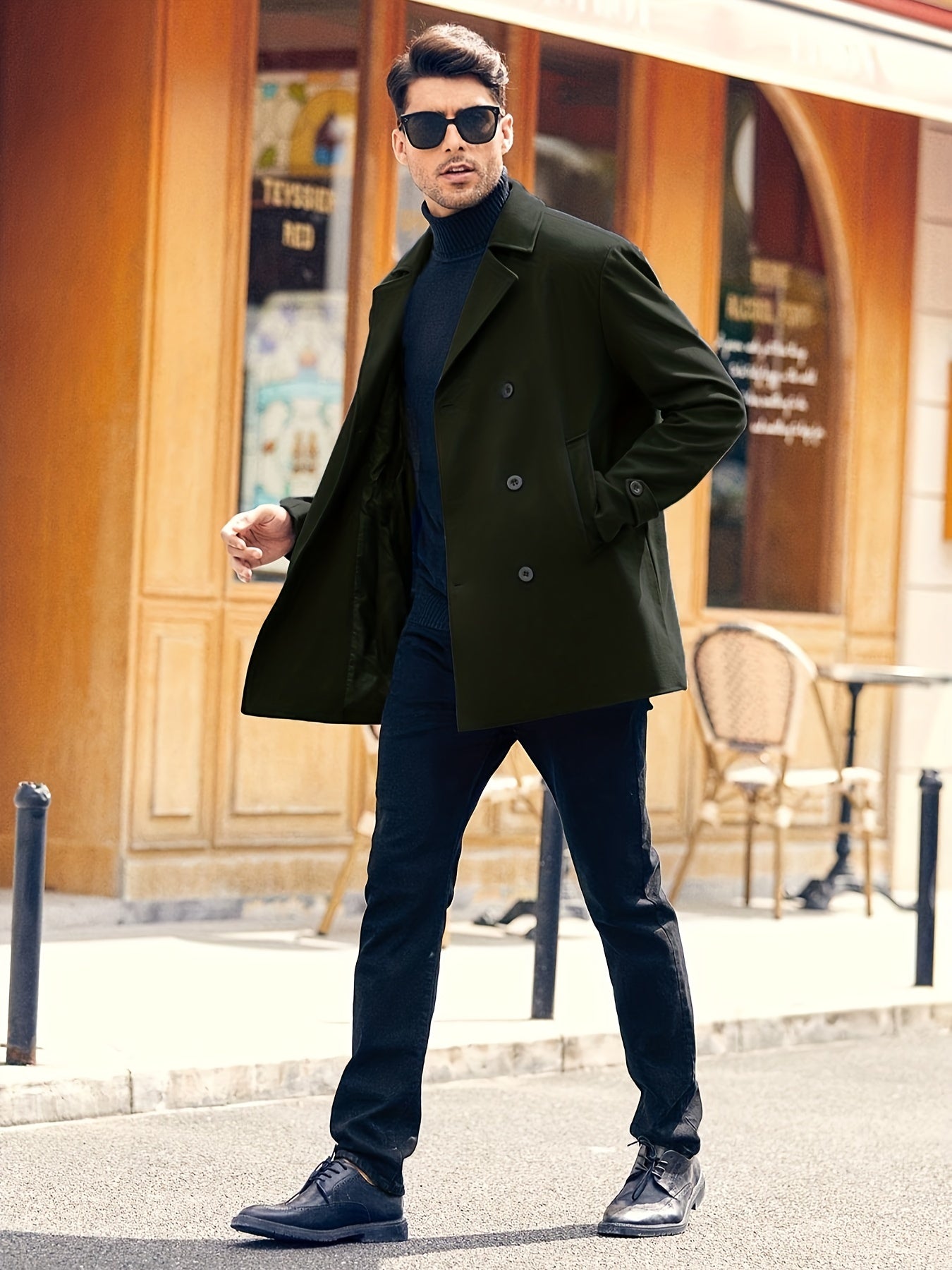 Antoon - Classic Men's Trench Coat