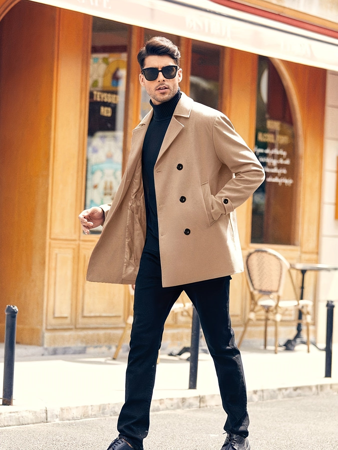 Antoon - Classic Men's Trench Coat