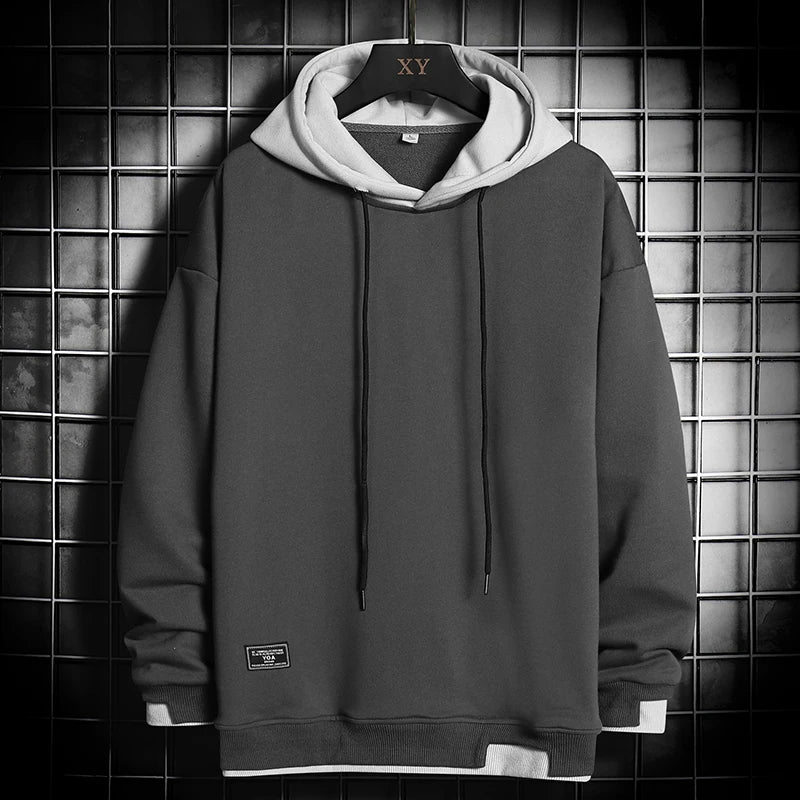 Benjamin - Sweater with Loose Hood for Men