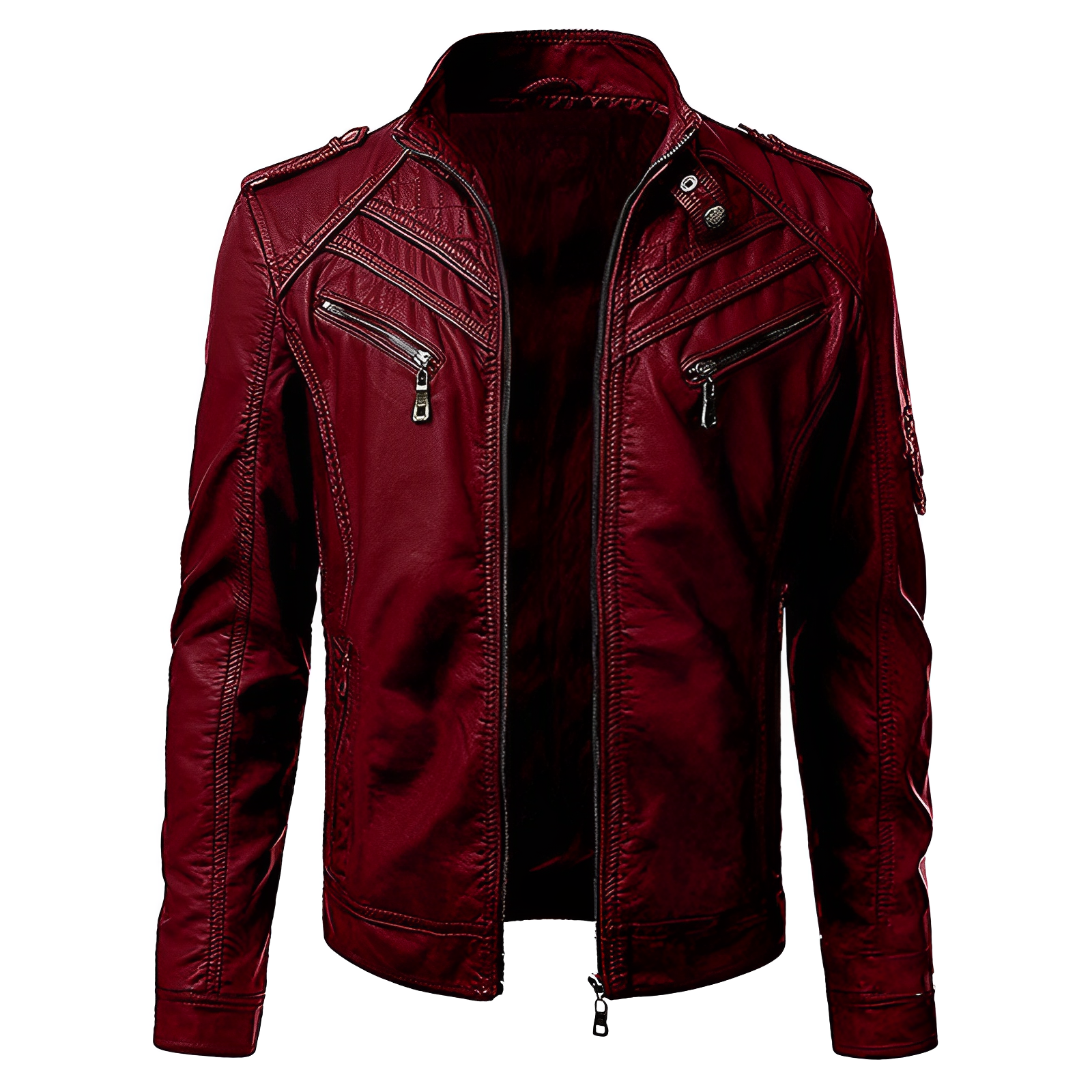 Mathéo - Luxurious Leather Jacket for Men