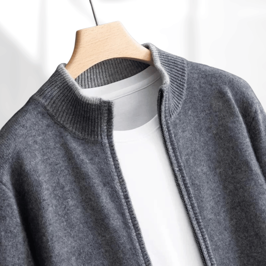 Amari - Cashmere Zipper Vest