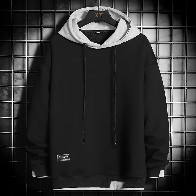 Benjamin - Sweater with Loose Hood for Men