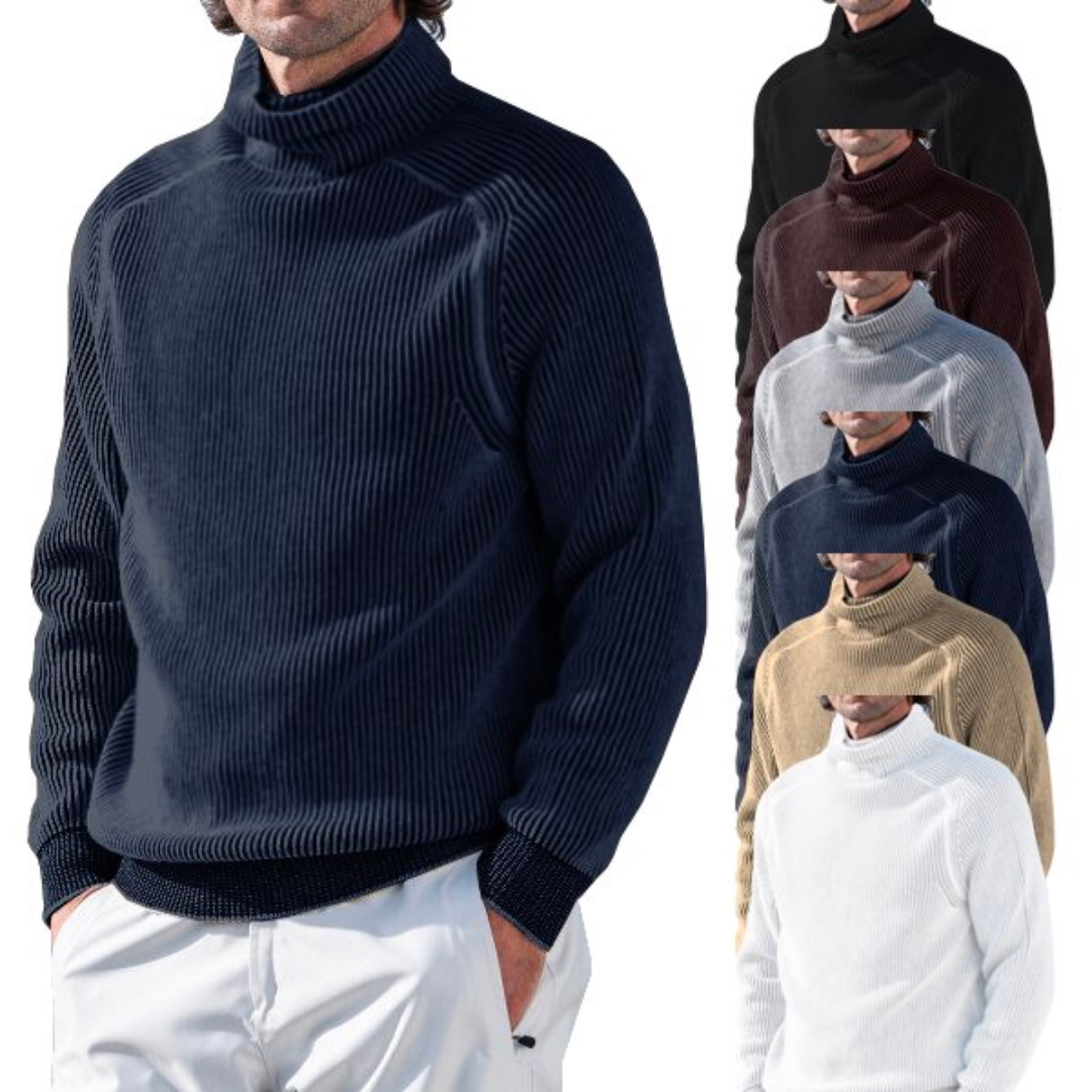 Edward - Elite Elegance Turtleneck Sweater