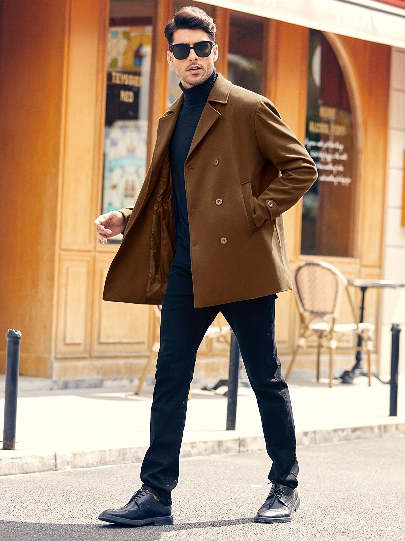 Antoon - Classic Men's Trench Coat