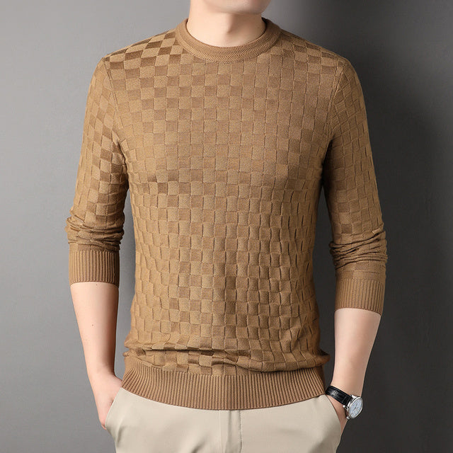 Calixto - Ribbed Sweater - Casual - Light Cotton - Ideal for Autumn