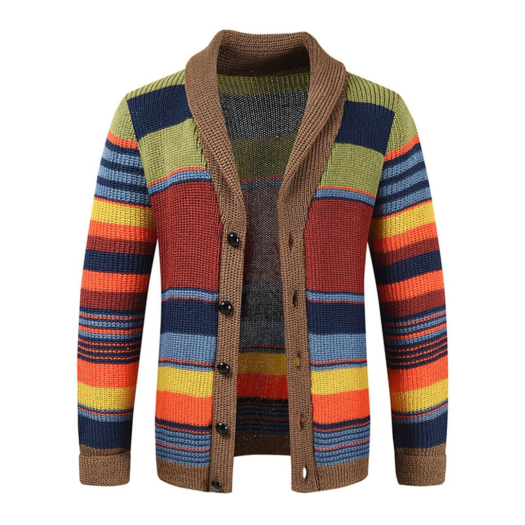 JASEN | Knitted Vintage Sweater and Vest for Men