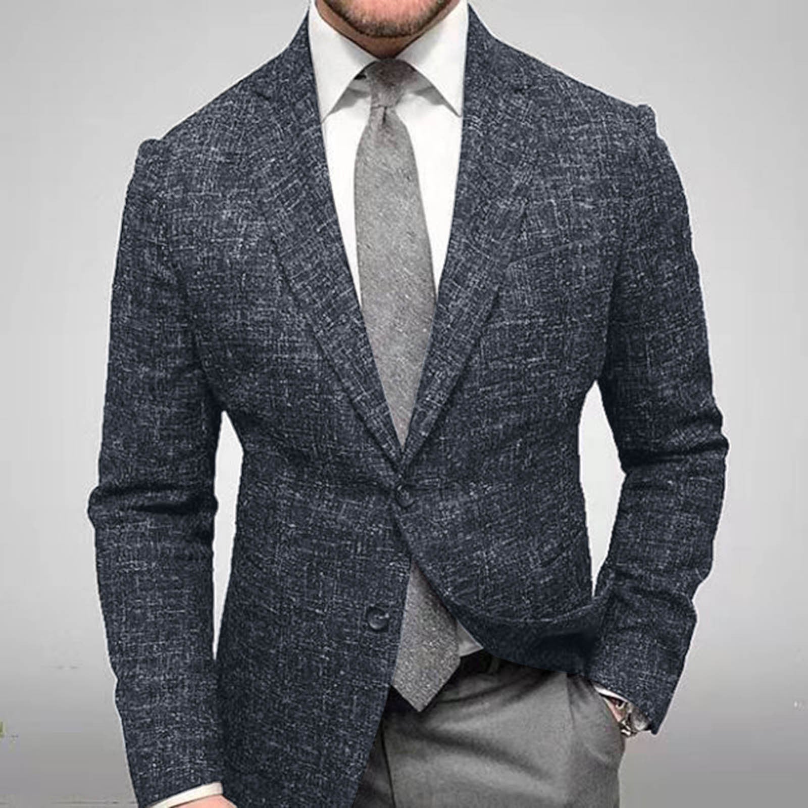 Crezena | Stylish Men's Blazer - Fashionable and Versatile