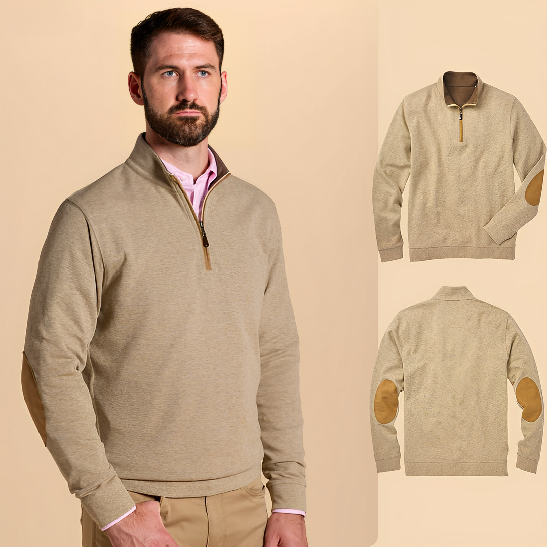 Anthony | Luxury Elegant Men's Sweater with Zipper