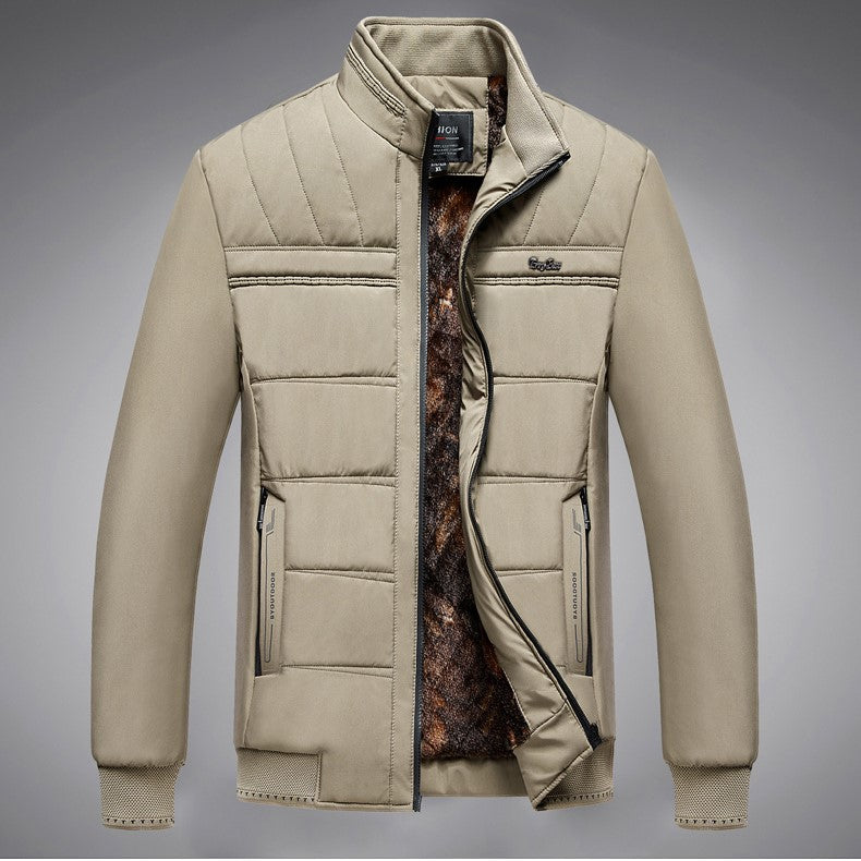 Christopher - Quilted Winter Jacket for Men