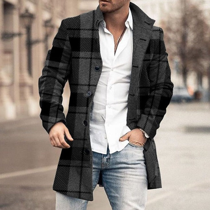 Hermanizu | Winter Coat for Men - Stylish and Warm for the Cold Season