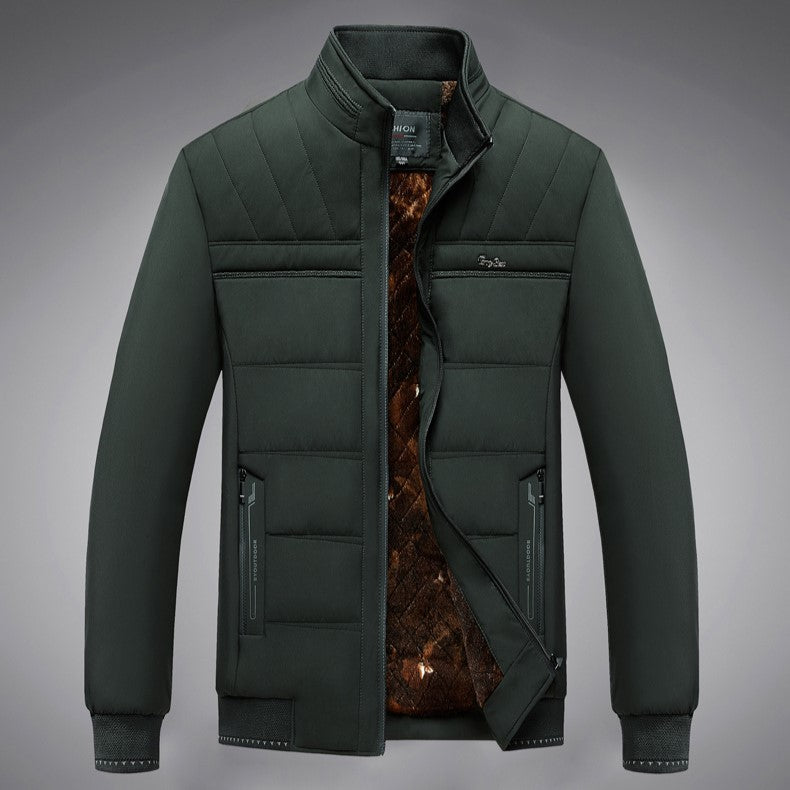 Christopher - Quilted Winter Jacket for Men