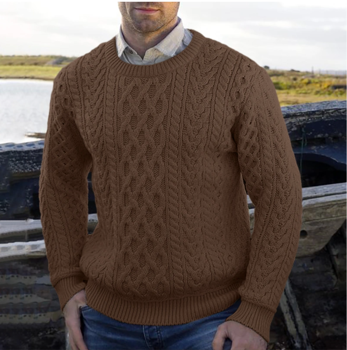 Alan - Stylish Men's Sweater for Autumn & Winter