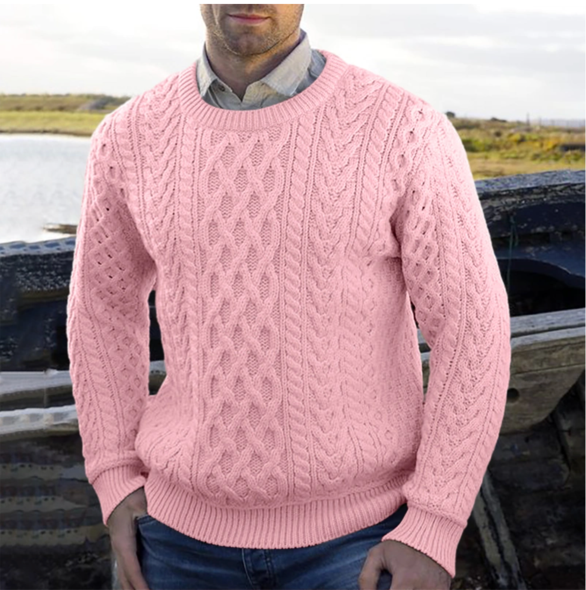 Alan - Stylish Men's Sweater for Autumn & Winter