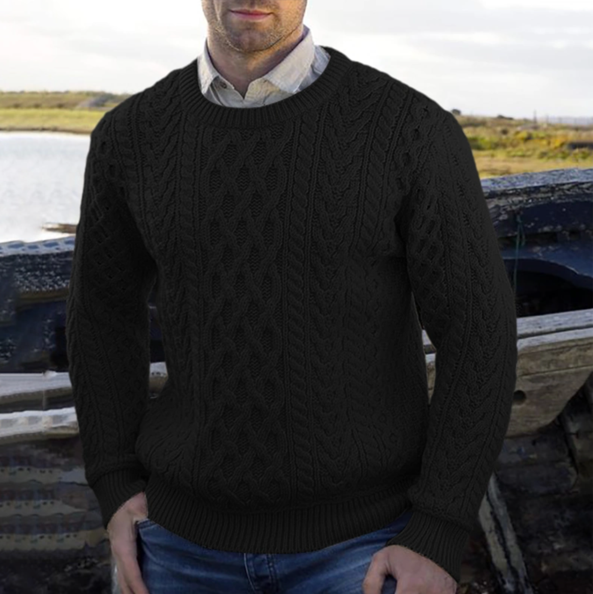 Alan - Stylish Men's Sweater for Autumn & Winter