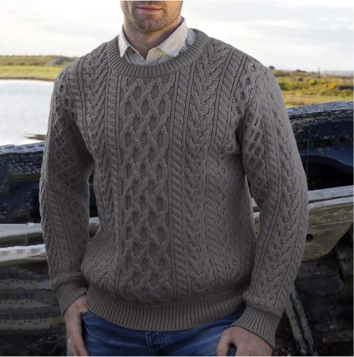 Alan - Stylish Men's Sweater for Autumn & Winter