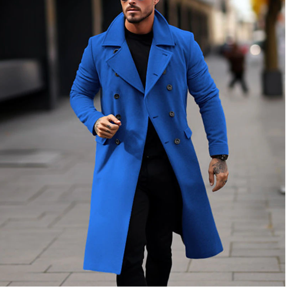 Alan - Stylish Long Men's Coat