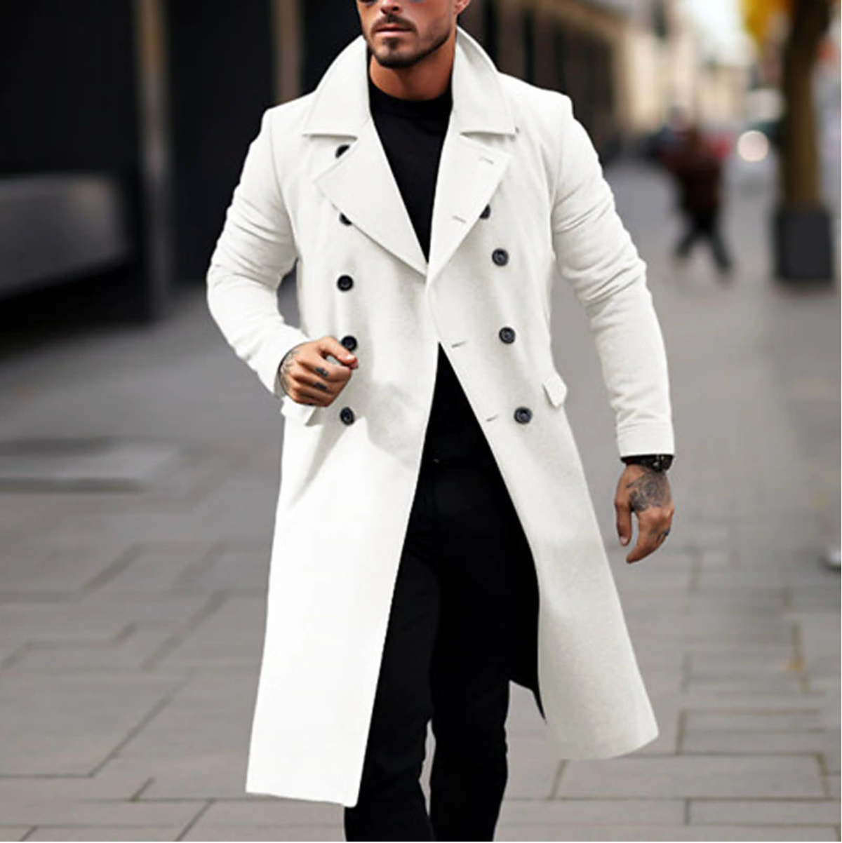 Alan - Stylish Long Men's Coat