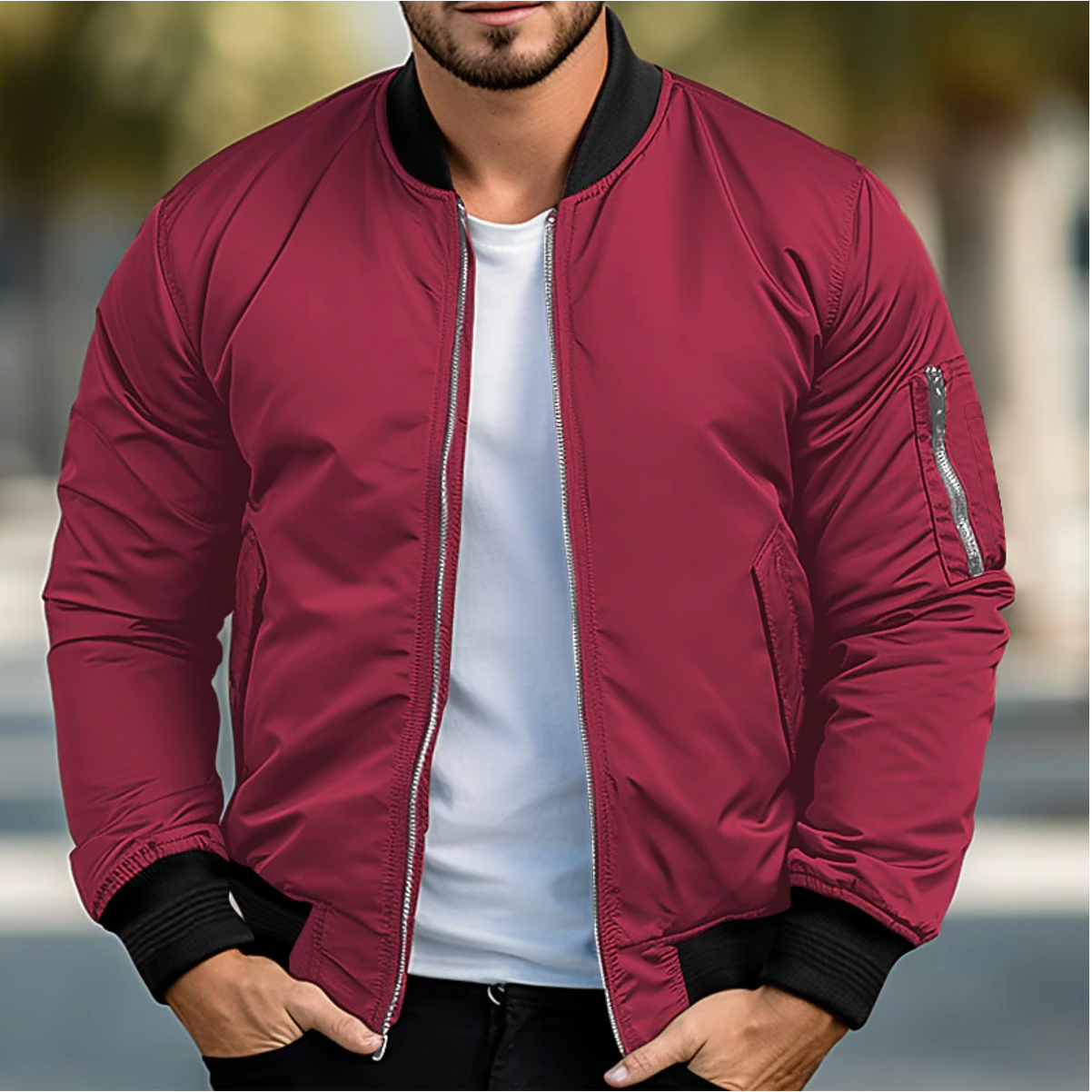 Freek - Stylish Waterproof Bomber Jacket