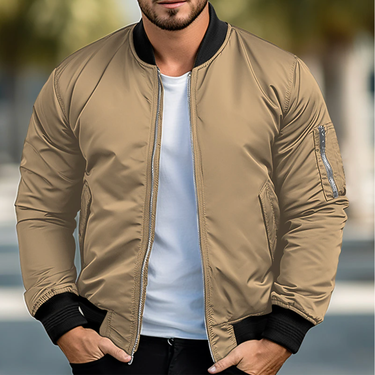 Freek - Stylish Waterproof Bomber Jacket