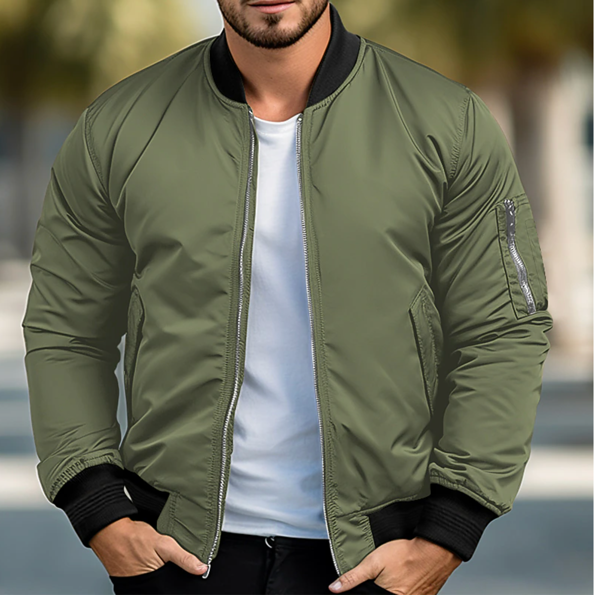 Freek - Stylish Waterproof Bomber Jacket