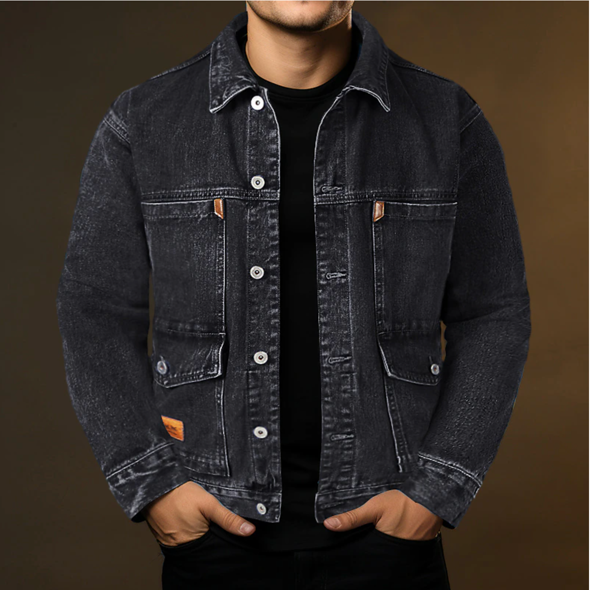 Jesse - Stylish Men's Denim Jacket