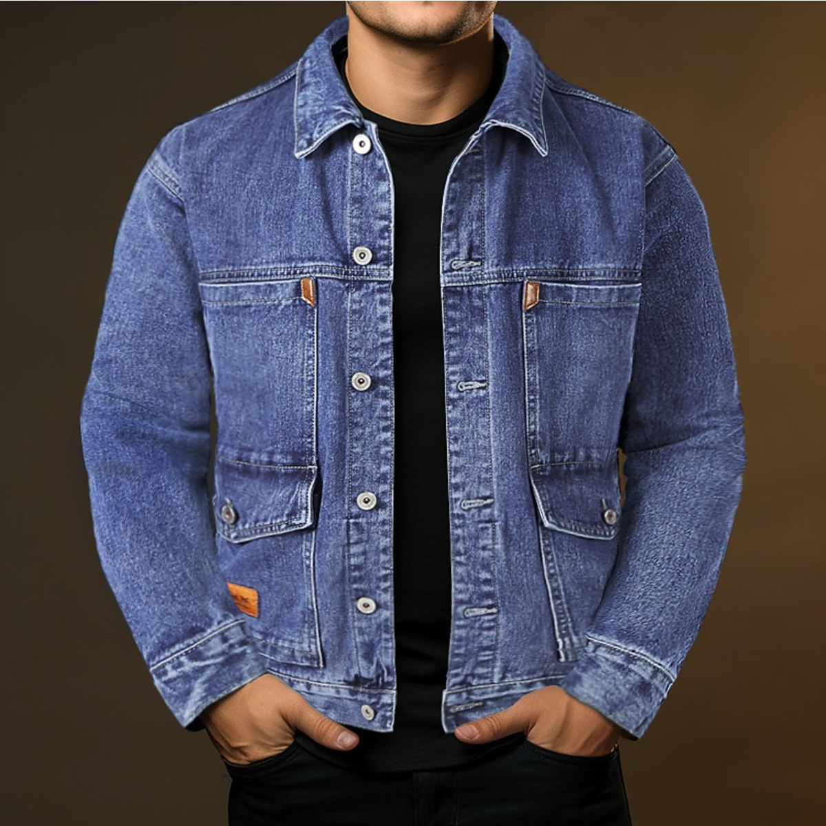 Jesse - Stylish Men's Denim Jacket