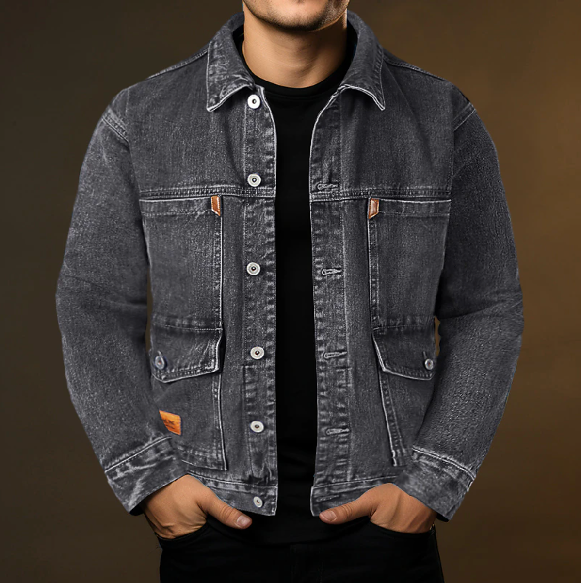 Jesse - Stylish Men's Denim Jacket