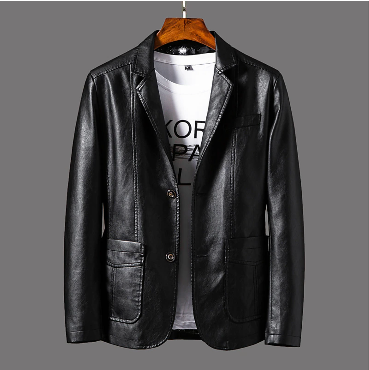 Bruno - Leather Men's Jacket