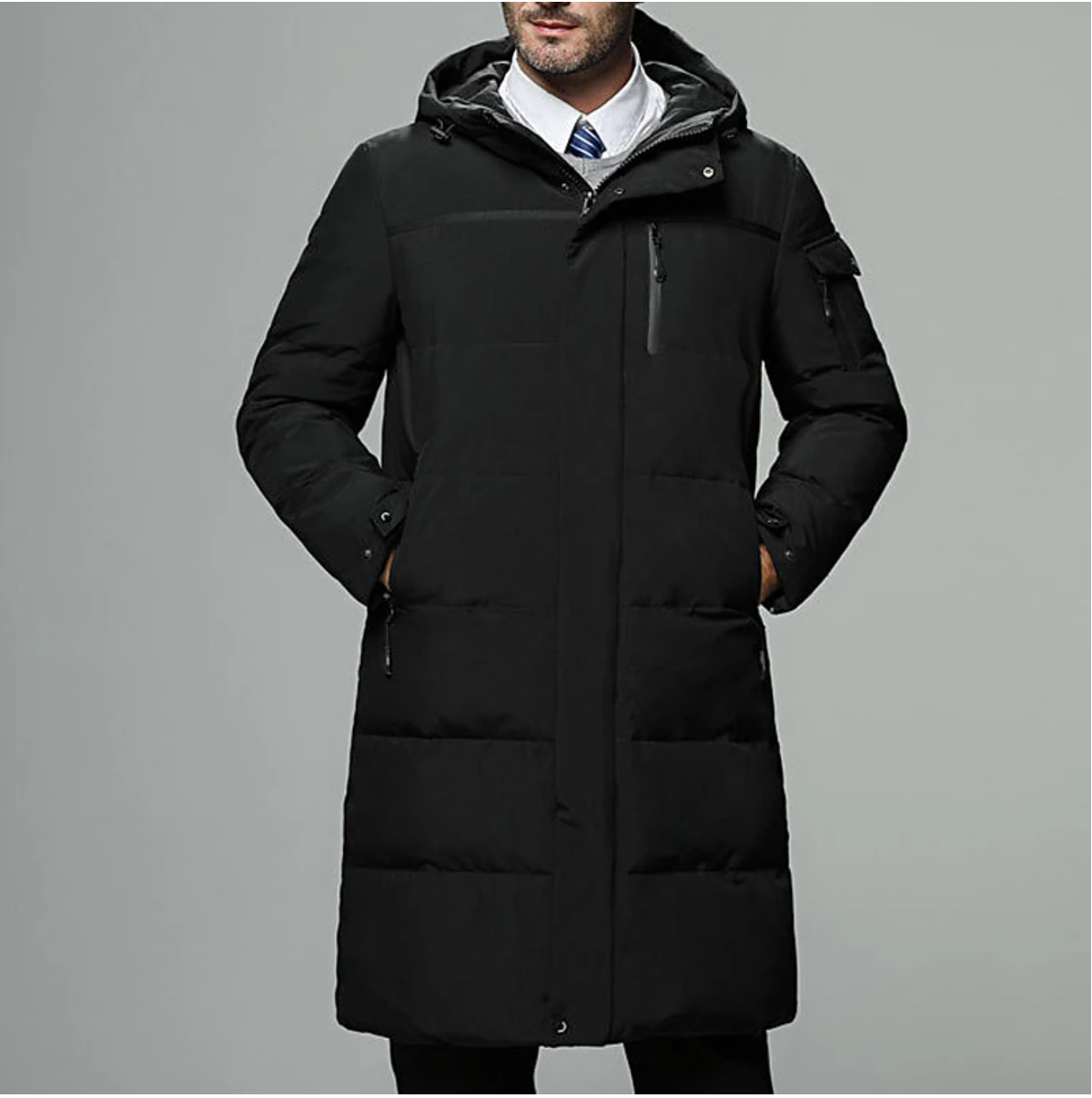 Nico - Long Men's Winter Jacket