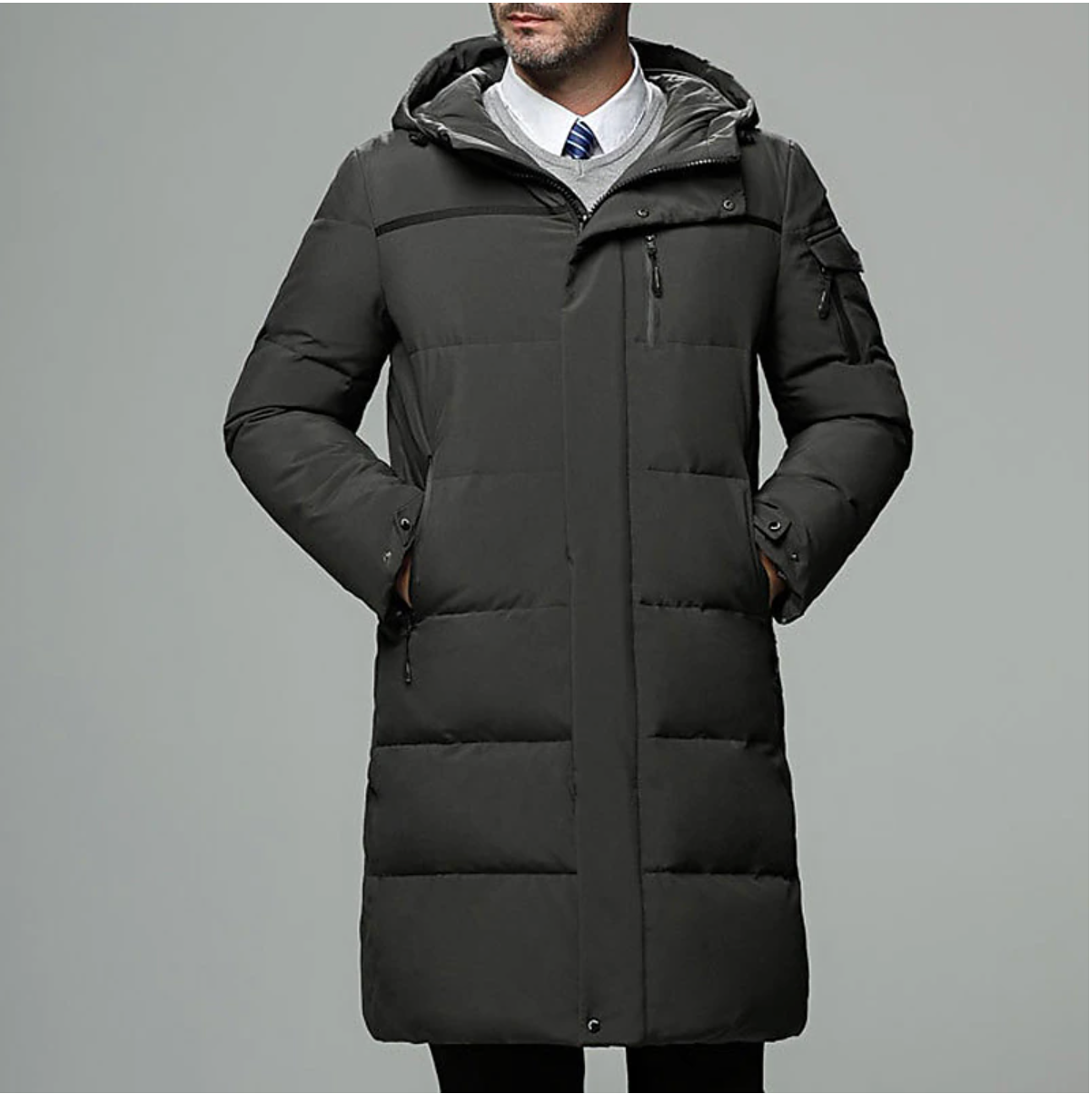 Nico - Long Men's Winter Jacket