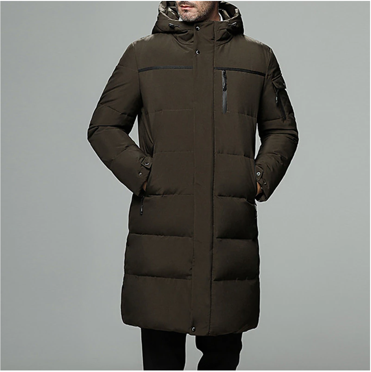 Nico - Long Men's Winter Jacket