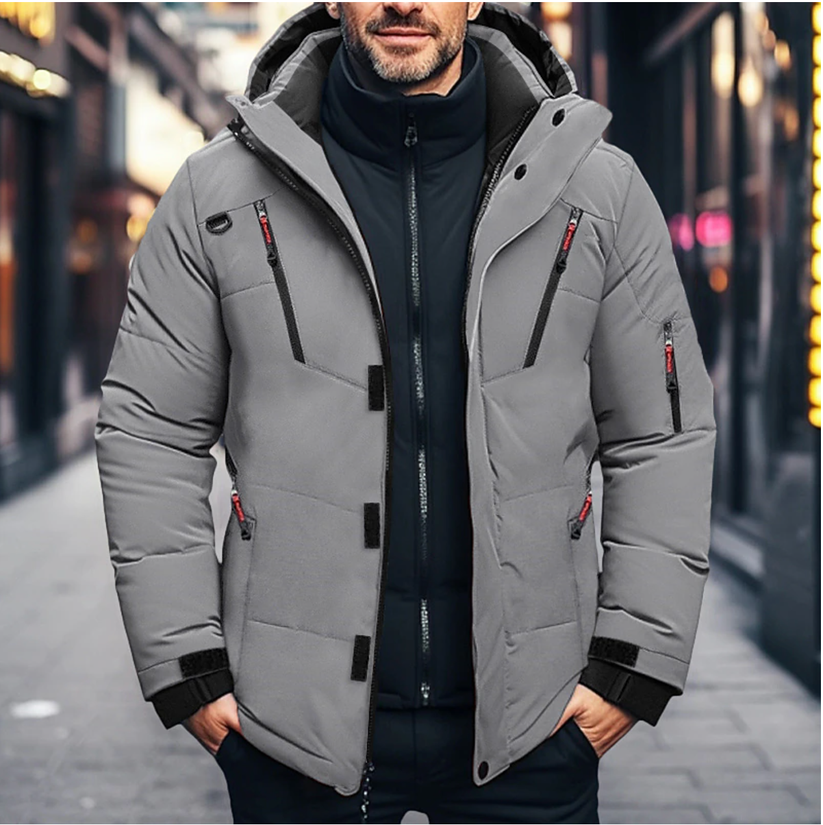 Jeff - Waterproof Men's Winter Jacket