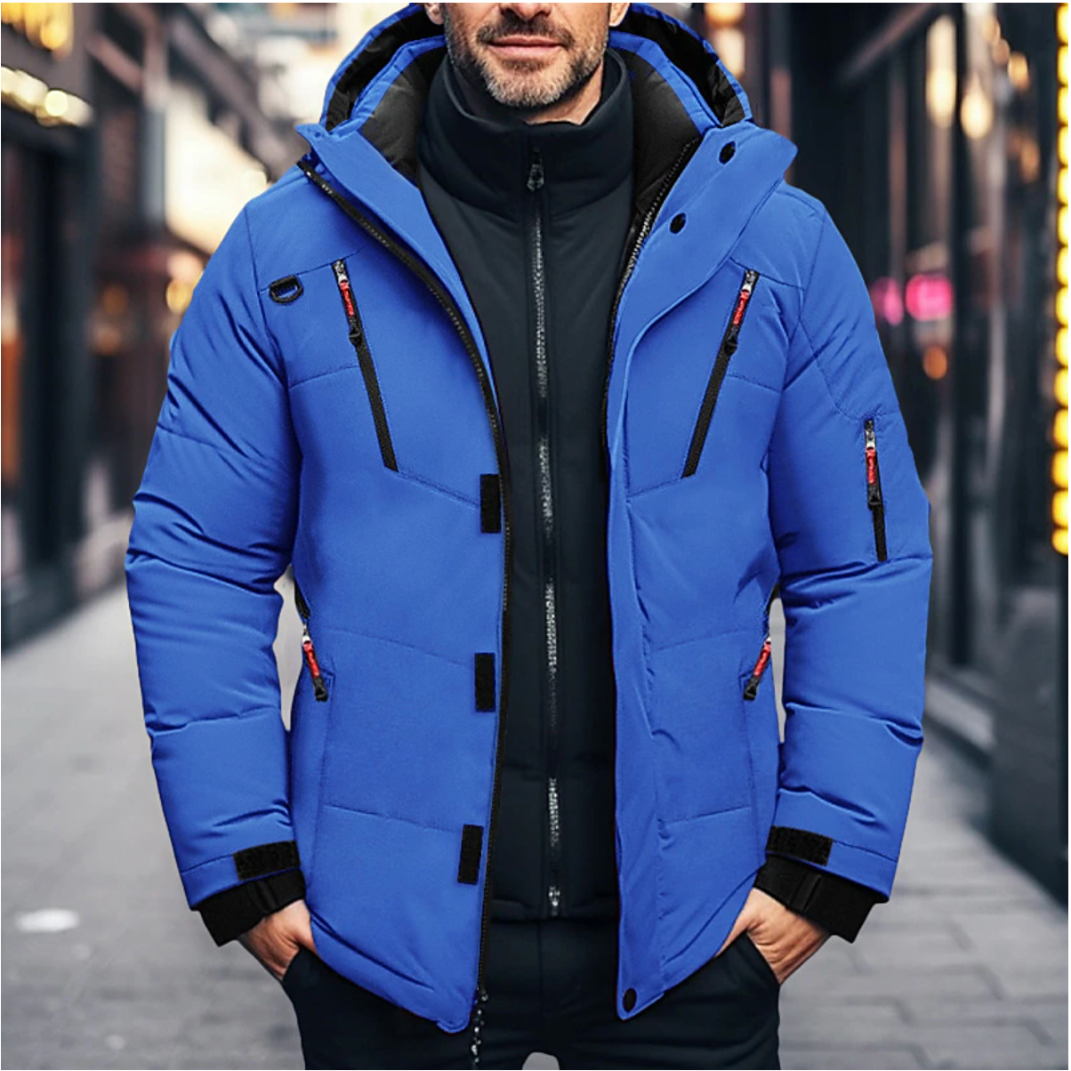 Jeff - Waterproof Men's Winter Jacket