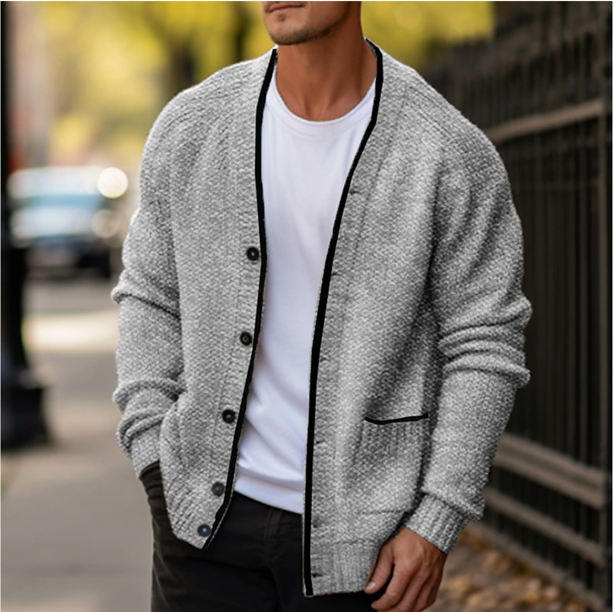 Gary - Autumn/Winter Cardigan Sweater