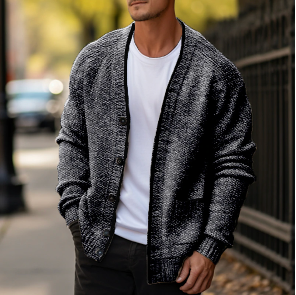 Gary - Autumn/Winter Cardigan Sweater