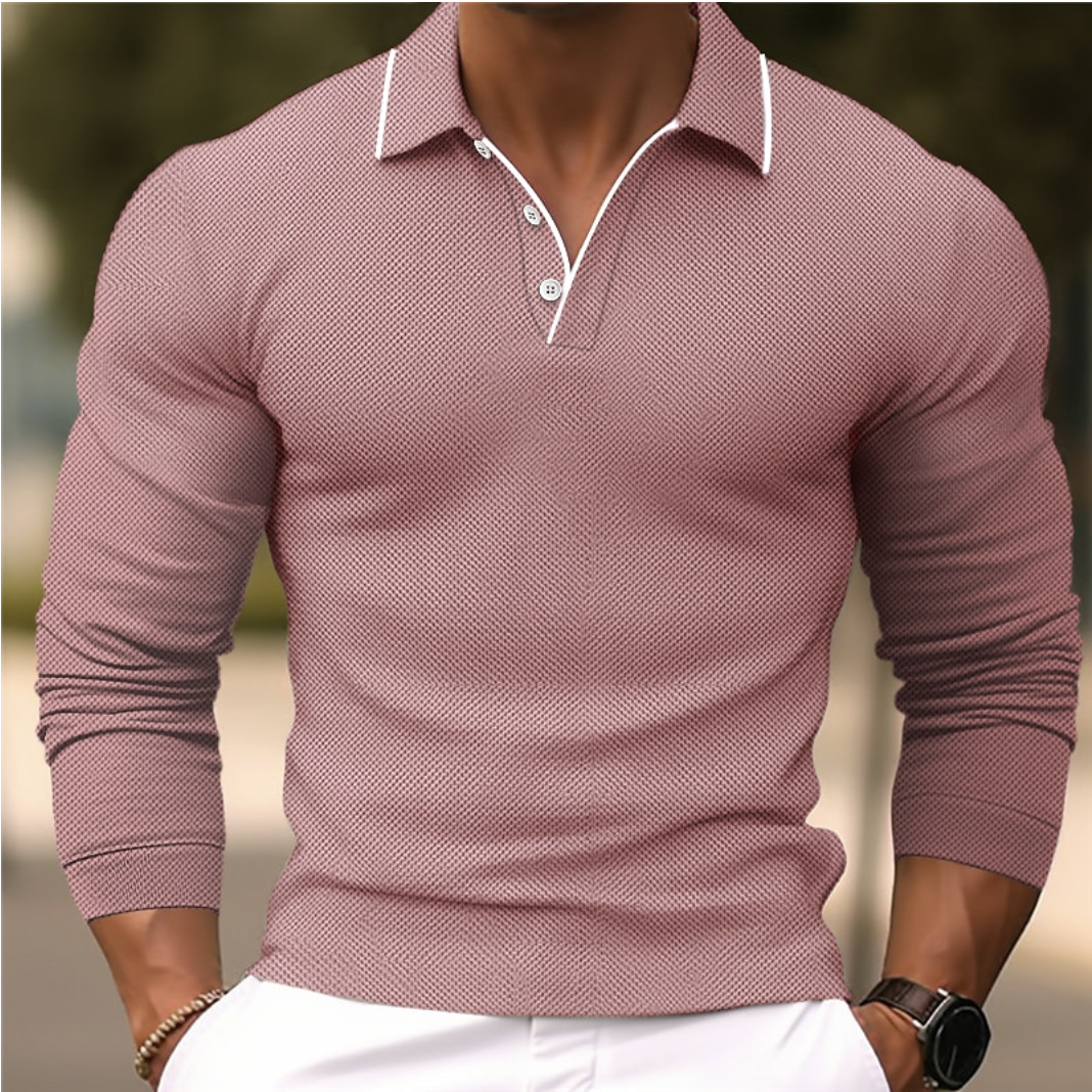 Dave - Long Sleeve Polo