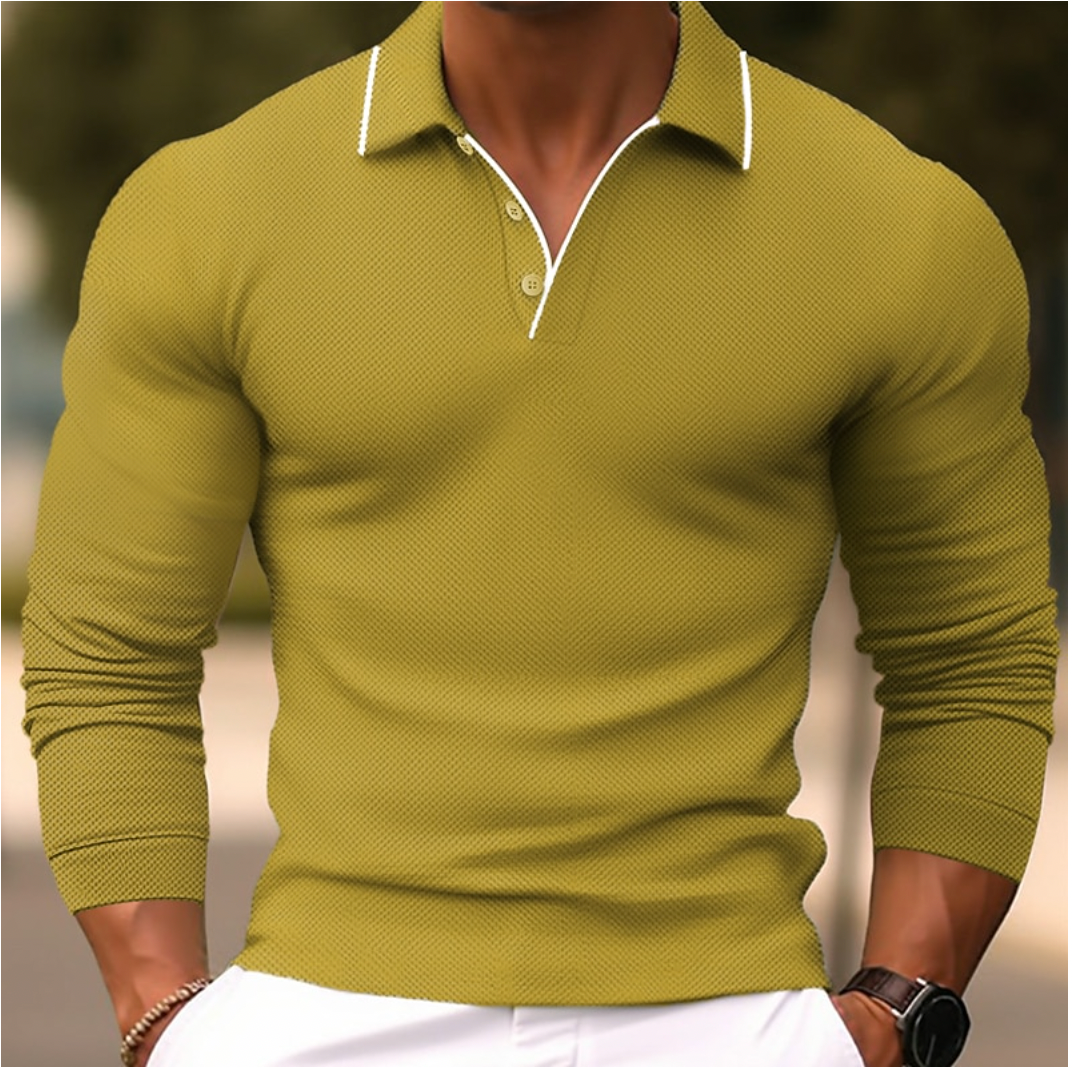 Dave - Long Sleeve Polo