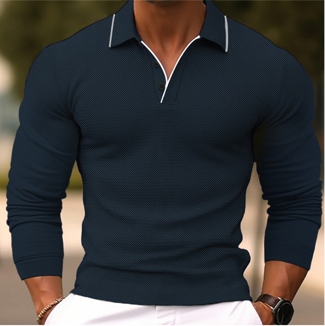 Dave - Long Sleeve Polo