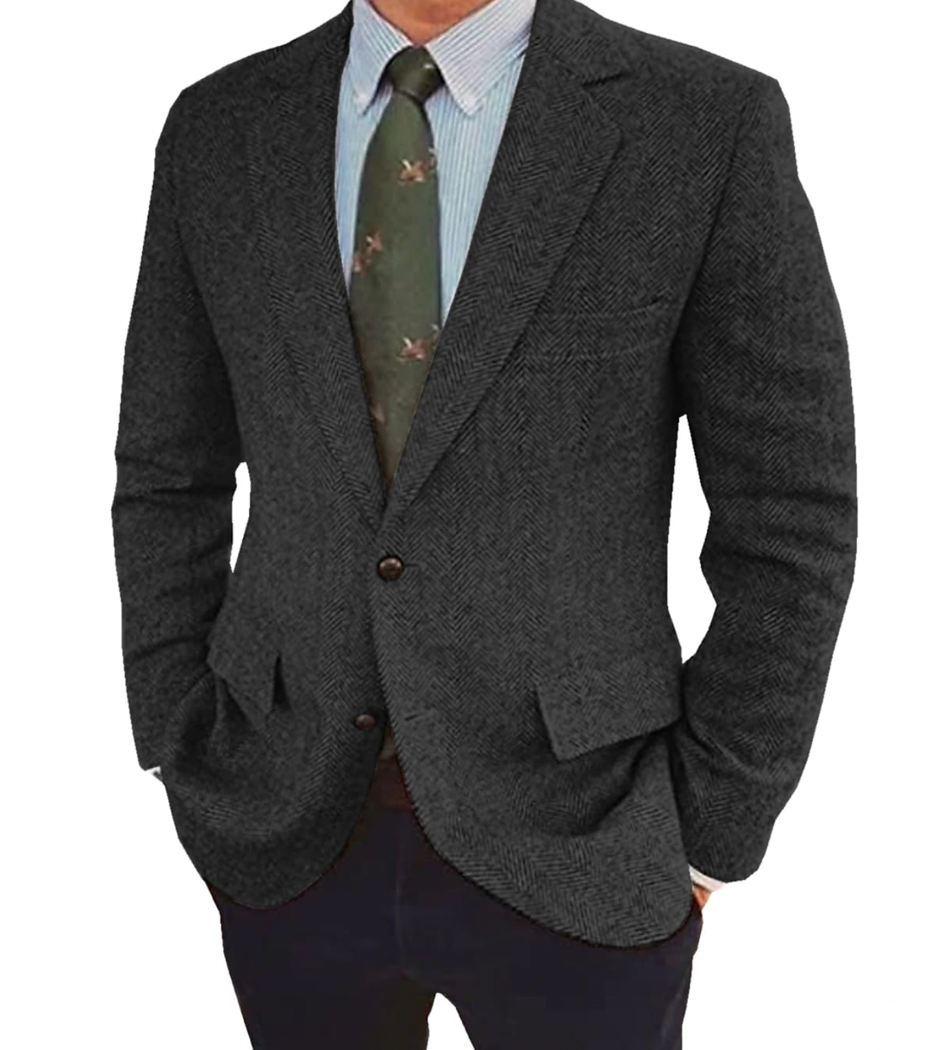 Alexander - Herringbone Blazer