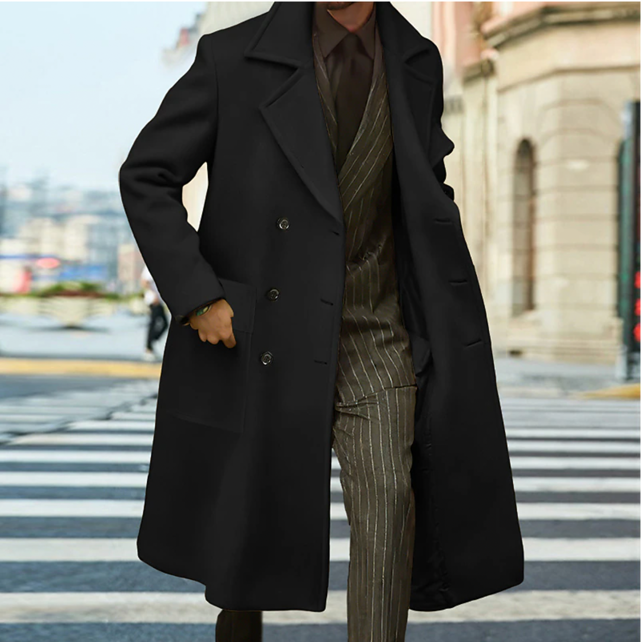 Arthur - Long Men's Winter Coat