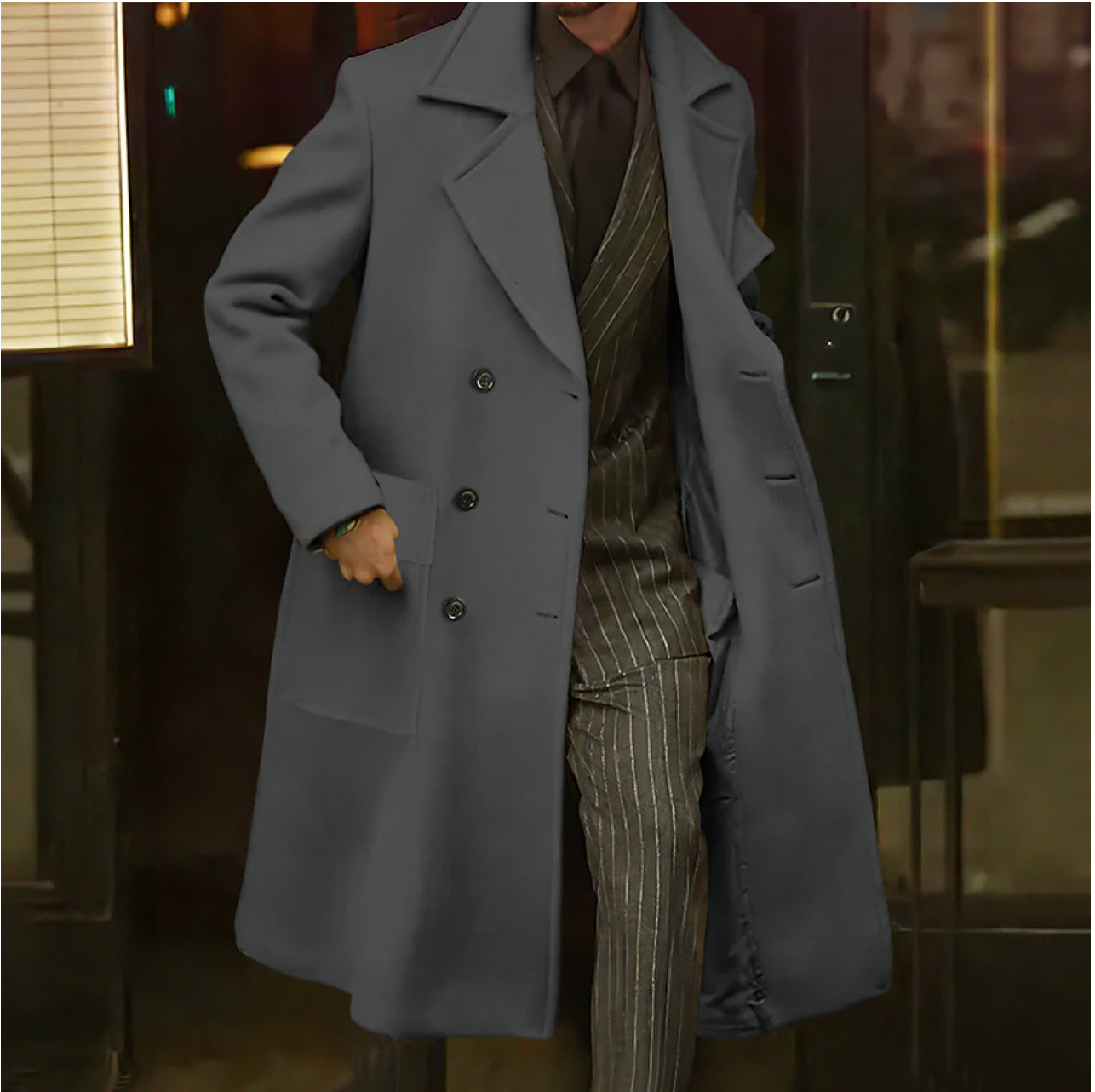 Arthur - Long Men's Winter Coat