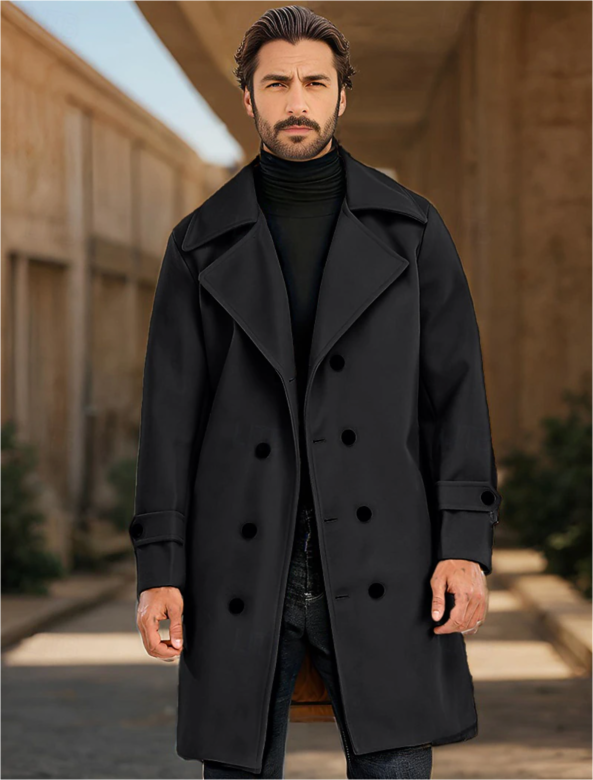 Bernard - Long Men's Winter Coat