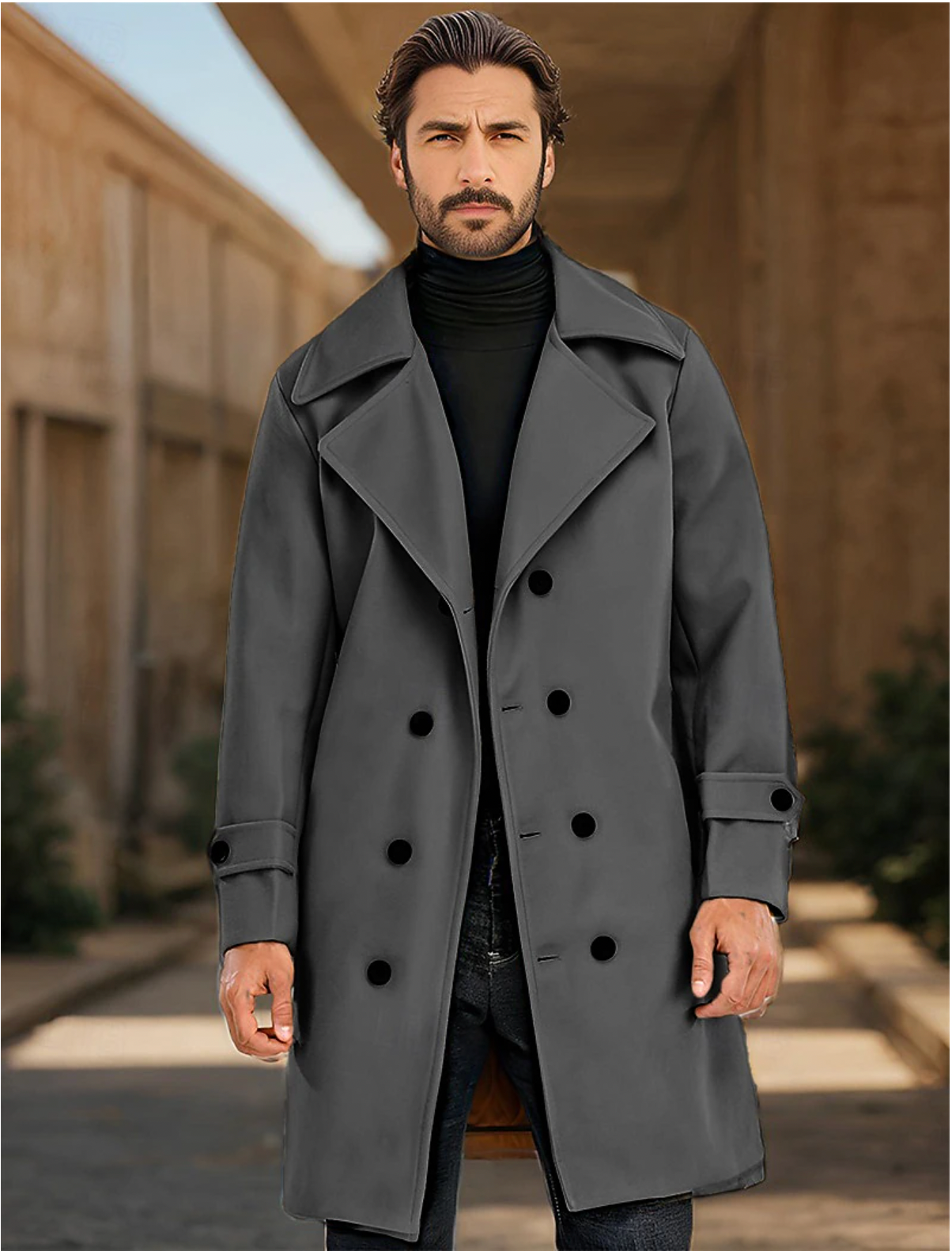 Bernard - Long Men's Winter Coat