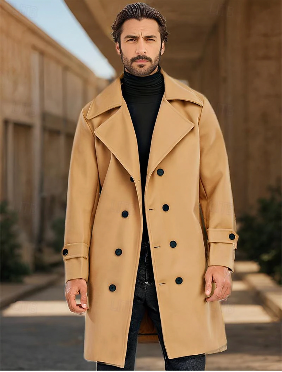 Bernard - Long Men's Winter Coat