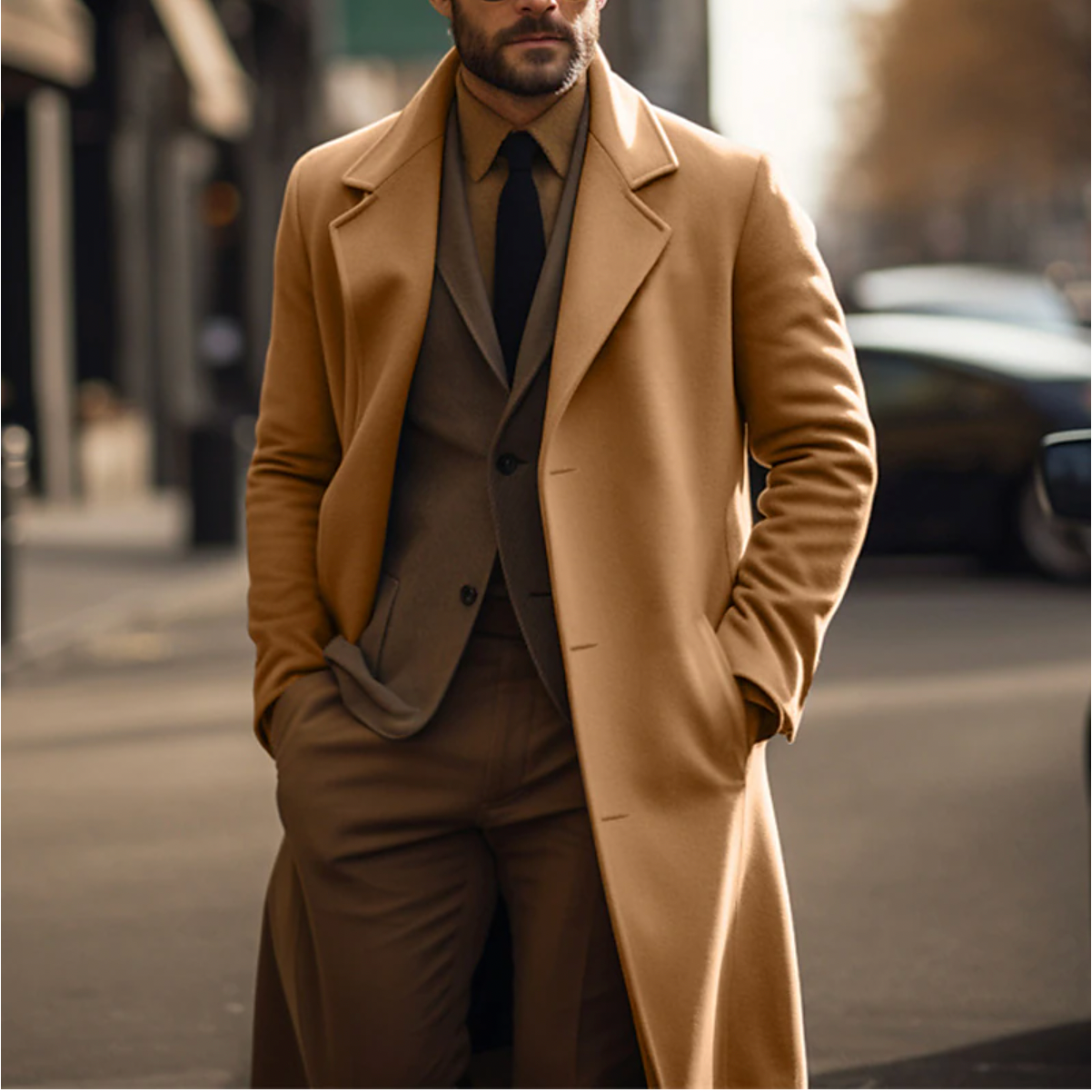 Charles - Long Men's Winter Coat